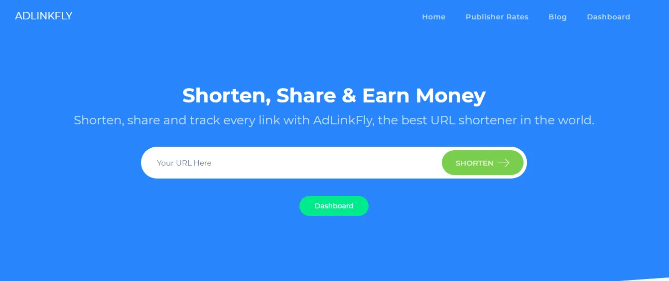 Adlinkfly Blue Theme